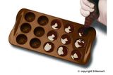 Silikónová forma na čokoládu - Biscuits