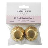 Mason Cash - košíčky na pečenie mini zlaté 40ks