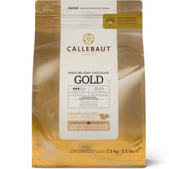 Callebaut - GOLD karamelová čokoláda 2,5kg