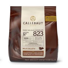 Callebaut - Mliečna čokoláda 33,6% 400g