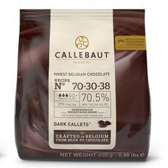 Callebaut - Tmavá čokoláda 70,5% 400g