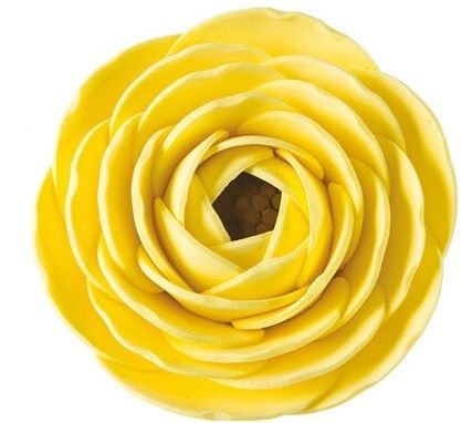 Cukrová dekorácia iskerník - stredný žltý 5cm