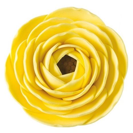 Cukrová dekorácia iskerník - veľký žltý 6,5cm