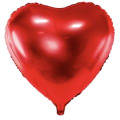 Fóliový balón červené srdce 61cm