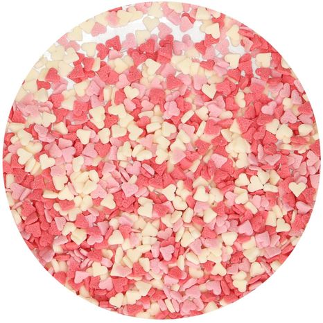 FunCakes posyp - Sprinkles pink-white-red 60g