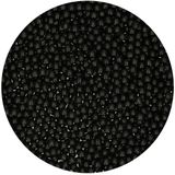 FunCakes posyp - sugar pearls medium shiny black 80g