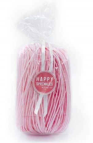Happy Sprinkles - ružová jedlá tráva 50g