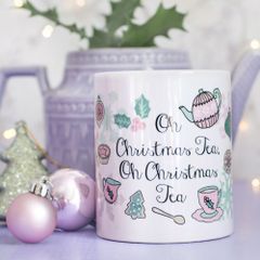Hrnček - Christmas tea quote