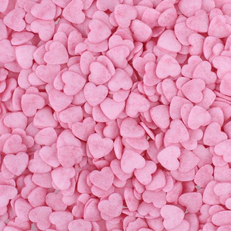 Michelle cukrový posyp - ružové srdiečka 65g