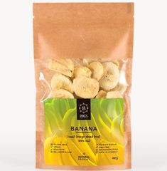 Mrazom sušené banány 40g