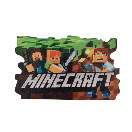 Ozdoba na tortu s magnetom - Minecraft