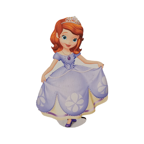 Ozdoba na tortu s magnetom - Princezná Sofia