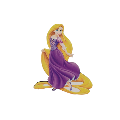 Ozdoba na tortu s magnetom - Rapunzel