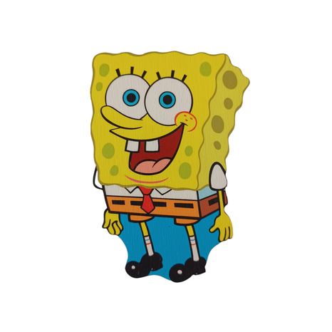 Ozdoba na tortu s magnetom - Spongebob