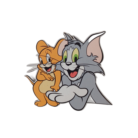Ozdoba na tortu s magnetom - Tom and Jerry