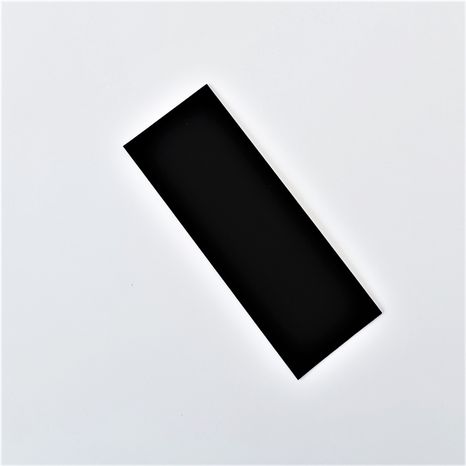 Podnos na monoporcie čierny 13,5x5 cm eclair