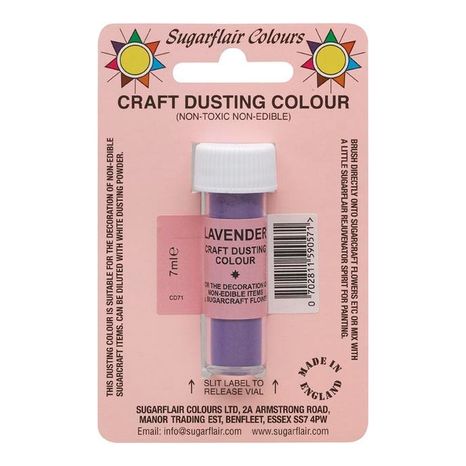 Prášková farba nejedlá - Lavender 7ml