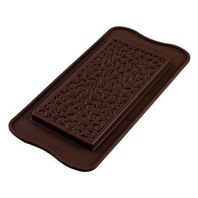 Silikónová forma na čokoládu - Love choco bar