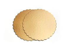 Tortový podnos okrúhly 260mm zlato/zlatý -  hrúbka 3mm