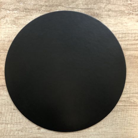 Tortový podnos okrúhly 350mm - obojstranne čierny